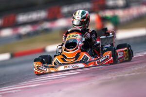Francisco Rocha mostra garra e amplia experiência internacional no WSK Super Master Series