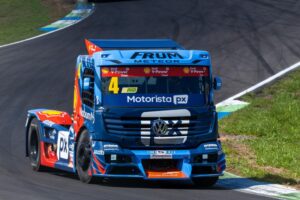 Líderes da Copa Truck, Felipe e Nic Giaffone avaliam evolução nos treinos em Santa Cruz do Sul