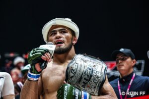 Brasil avança em GP do RIZIN mas perde título no Japão