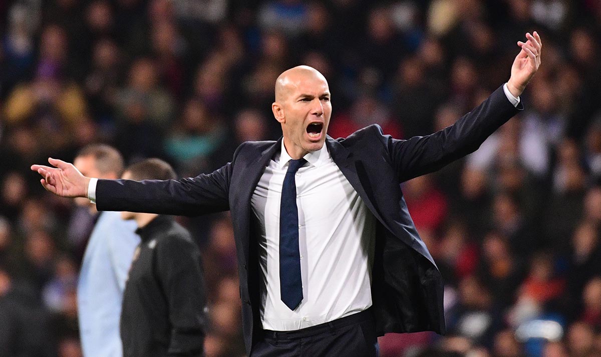 Zidane. (Foto: Pierre-Philippe Marcou/AFP)