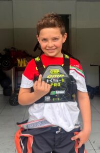Lucca Amaral conquista pódio e segue em alta na Aldeia Kart Cup