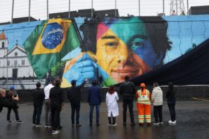 Novo mural do Kobra em homenagem a Ayrton Senna é destaque em apresentação da Prefeitura de SP com as novidades para o GP São Paulo de F1