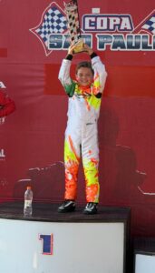 Lucca Amaral vence de forma dominante segunda etapa da Copa São Paulo de Kart Granja Viana