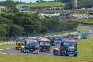 Copa Truck: R9 Competições/Giaffone Mission Zero vence na Elite com Nic Giaffone e garante pódios na Pro em Cascavel