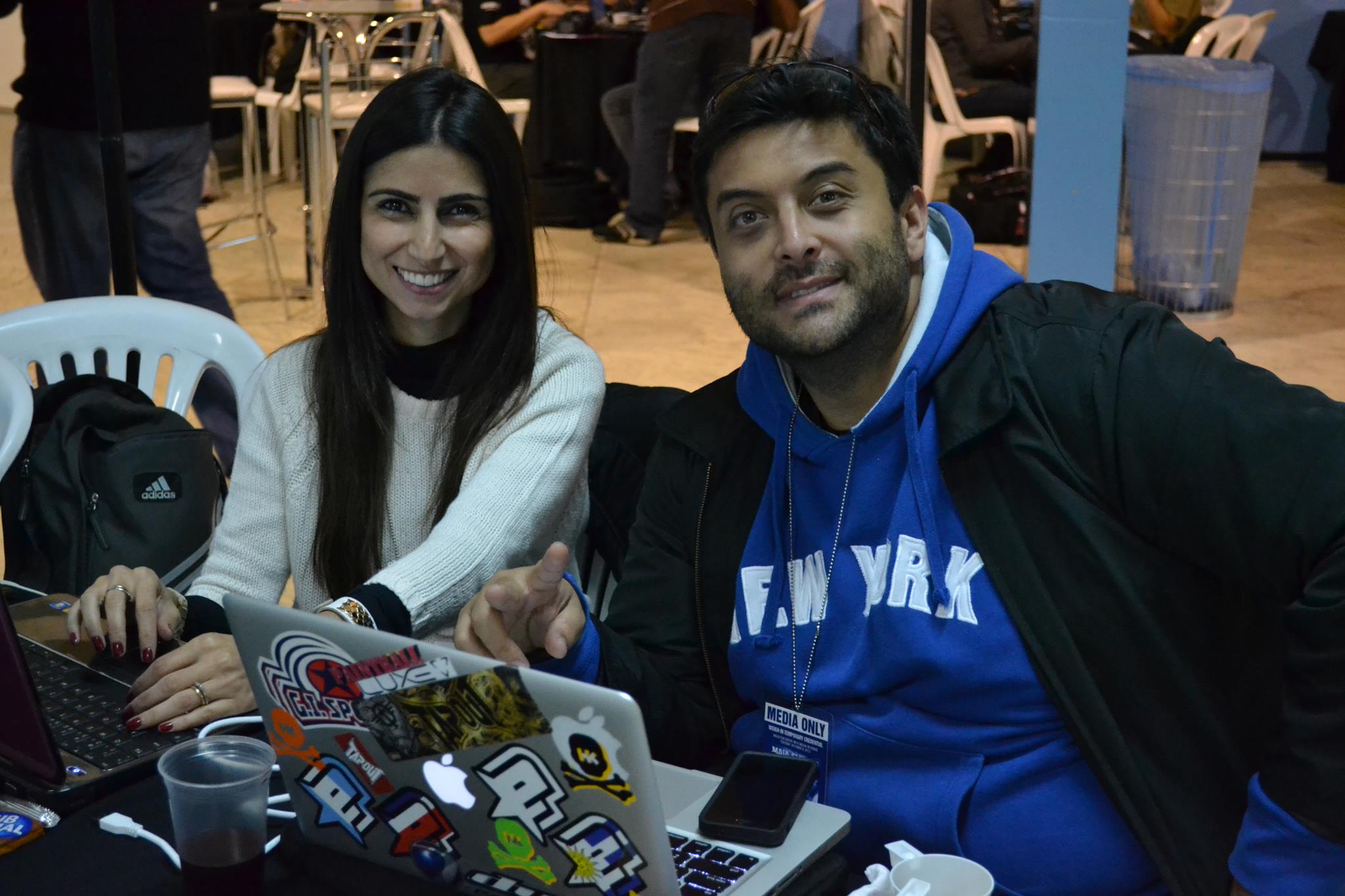 Aline Bak é jornalista do site Olhar do Fã no MMA - Arquivo Pessoal