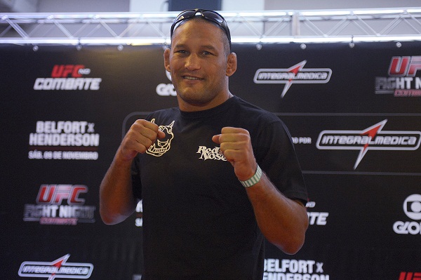 Lutador já está em Goiânia para evento - Alexandre Loureiro/Inovafoto