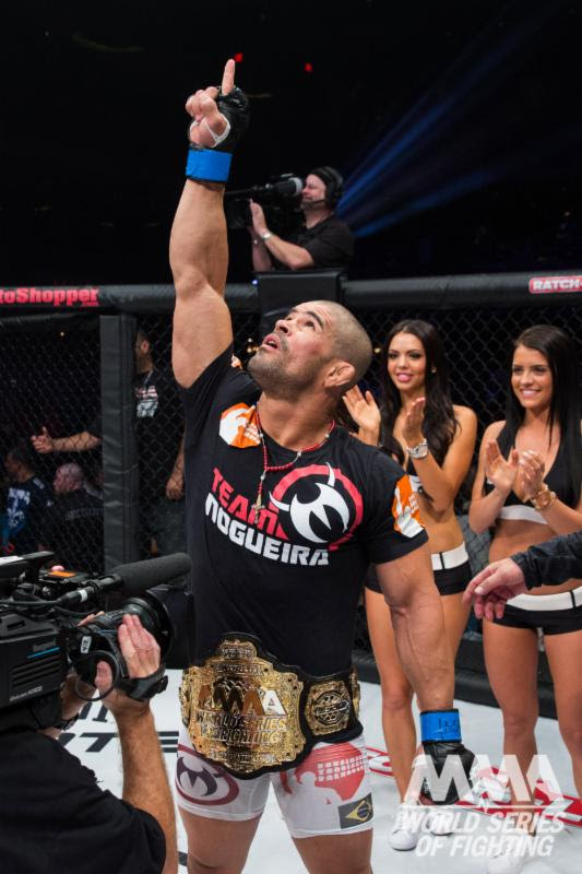 Toquinho conquista cinturão do WSOF em 69 segundos - Divulgação WSOF/Lucas Noonan