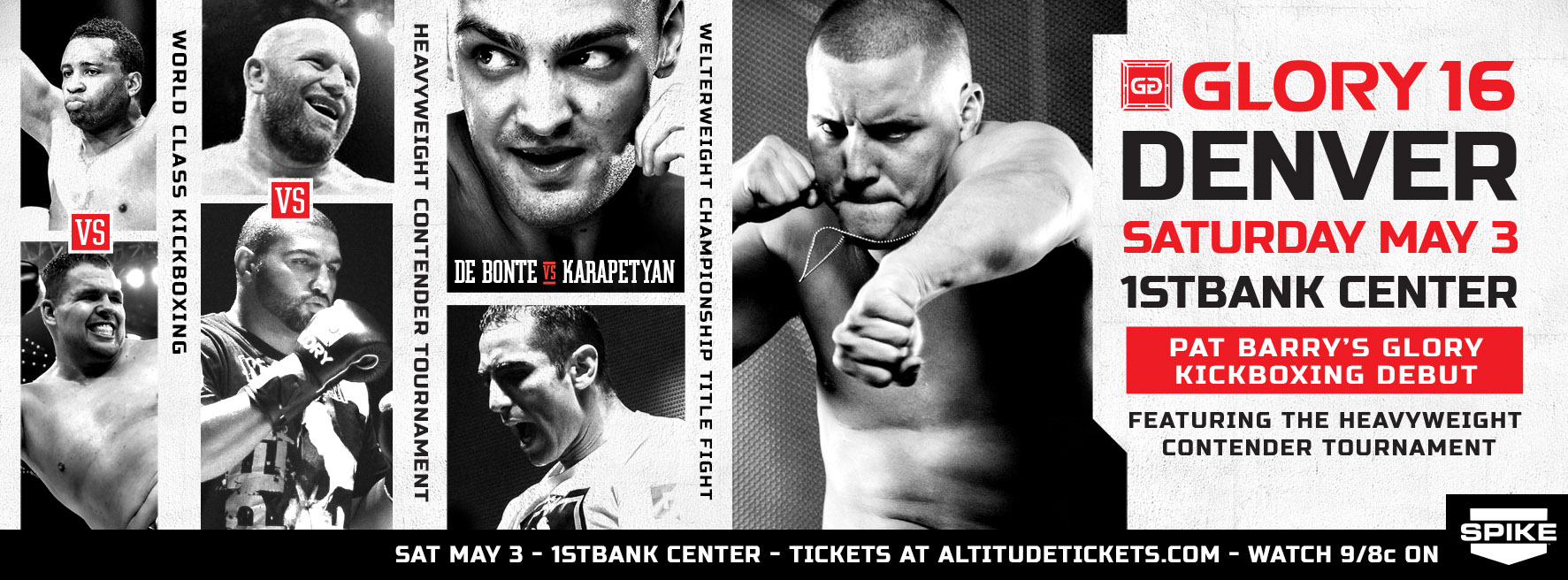 Evento tem estréia de ex lutador do UFC e grandes nomes do kickboxing - Divulgação GLORY