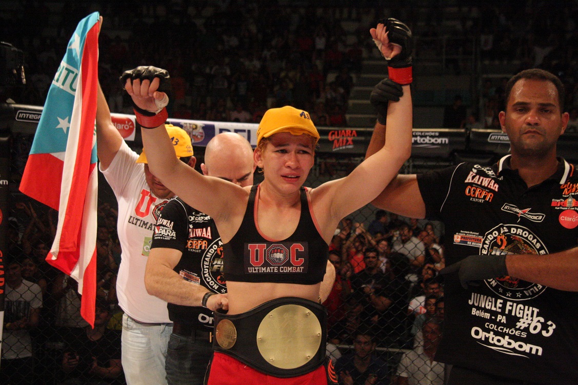 Campeã do Jungle, Larissa retorna a evento na cidade de São Paulo - Divulgação Jungle Fight