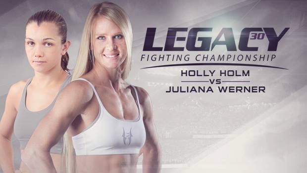 Brasileira enfrentou americana no última edição do evento americano Legacy - Divulgação Legacy