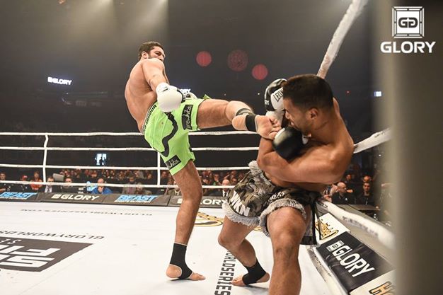 Ben Saddik atropela Wamba - Divulgação GLORY/James Law/Ryan Loco/Scott Hirano