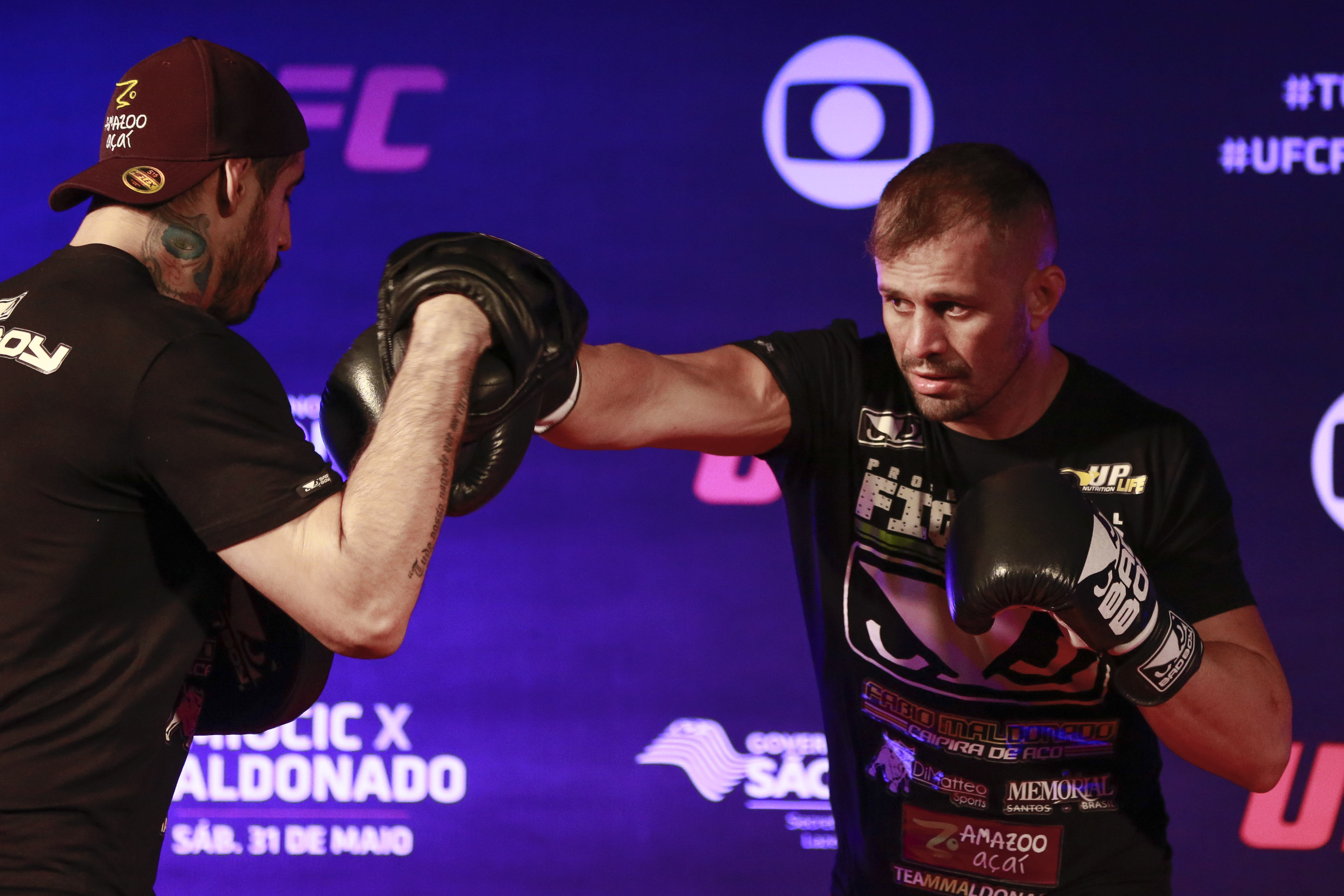 Fábio Maldonado mostra confiança apesar de ser considerado azarão em combate - Marcelo Zambrana/Inovafoto