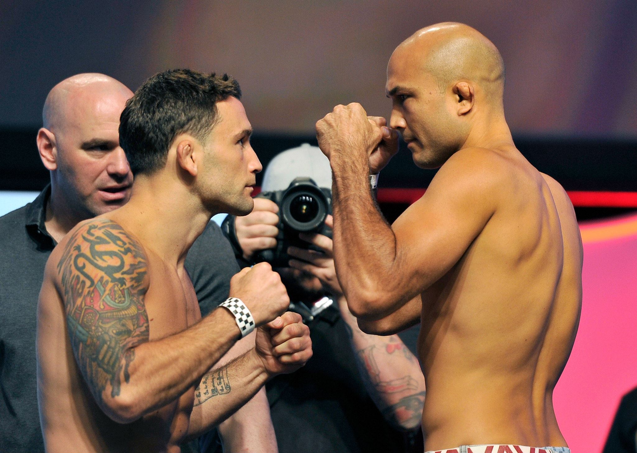 Edgar e BJ fazem terceira luta - Divulgação UFC/Josh Hedges