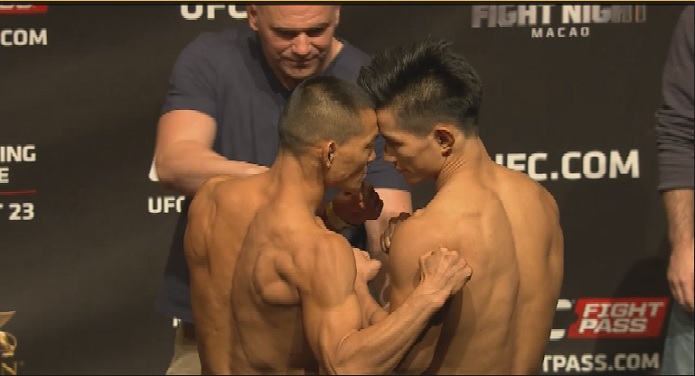 Chineses, Yang se encaram em final de TUF China - Reprodução Youtube