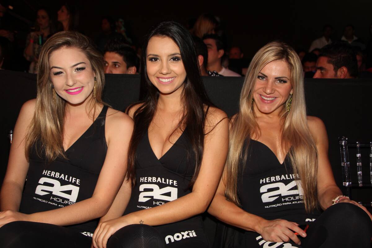 Ring Girls participam de edição 22 do Nitrix - Divulgação Nitrix/Márcio Valle