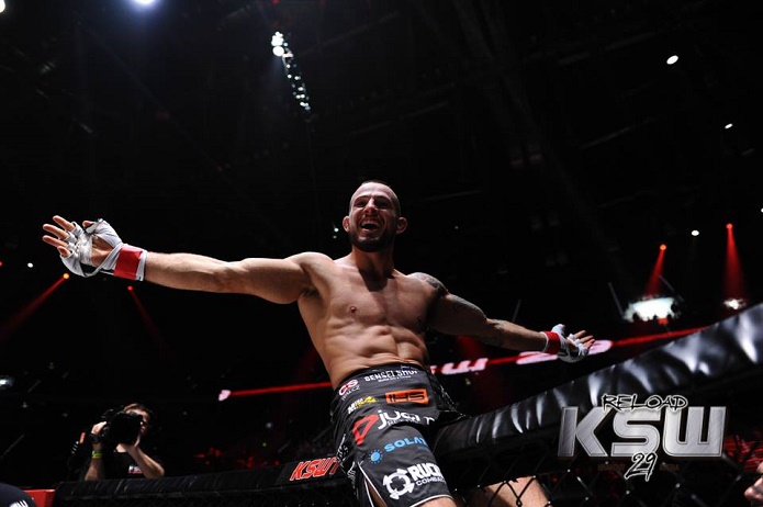 Mankowski brilha em edição com astros do KSW - Divulgação/Sebastien Rudnicki