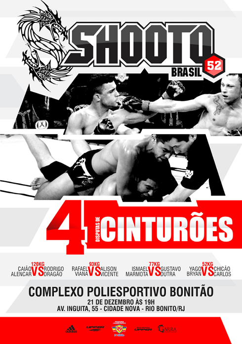 Evento tem 4 disputas de cinturão - Divulgação