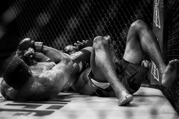 Durinho precisou de seu Jiu Jitsu para vencer Cowboy - Alexandre Loureiro/Inovafoto