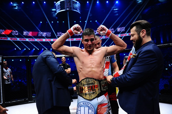 Goran Reljic é o novo campeão do KSW - Divulgação/Sebastian Rudnicki