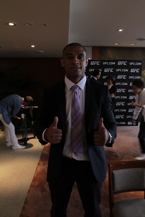 Jucão fala sobre preparação e espera surpreender fãs no UFC Japão - Bruno Massami