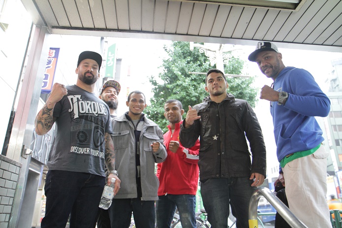 Brasileiros participam de evento japonês Pancrase - Bruno Massami