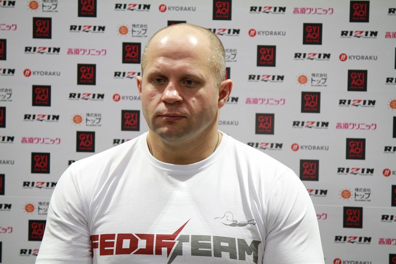 Fedor voltou a lutar no fim do ano passado após 3 anos de aposentadoria - Bruno Massami