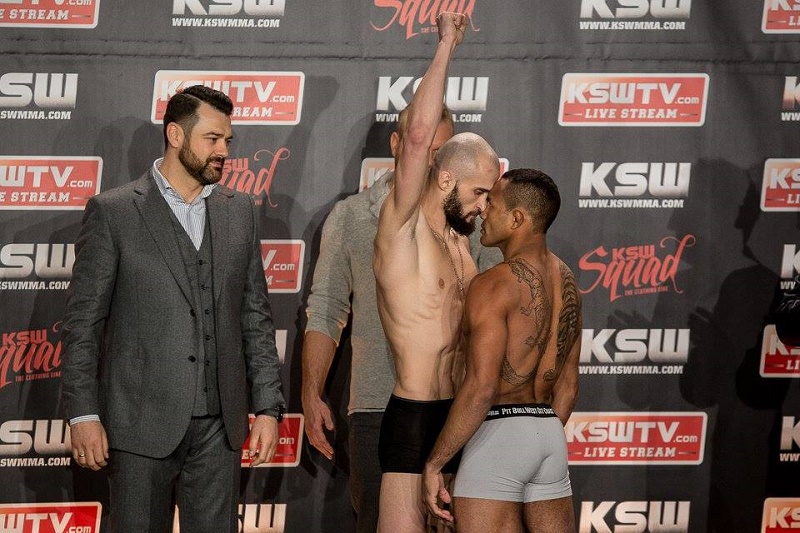 Fabiano Jacarezinho faz estréia lutando por cinturão no KSW - Divulgação/Sebastian Rudnicki - Marcin Biel