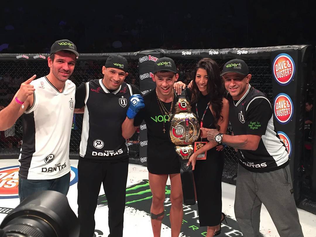 Brasileiro reconquista cinturão no Bellator - Divulgação