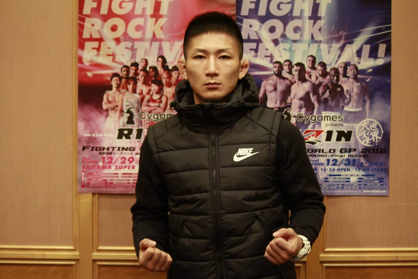 Oponente de Puro Osso, Motoya apareceu em dia de imprensa do Rizin - Bruno Massami