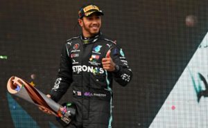 Favoritos do Google. Lewis Hamilton na frente.